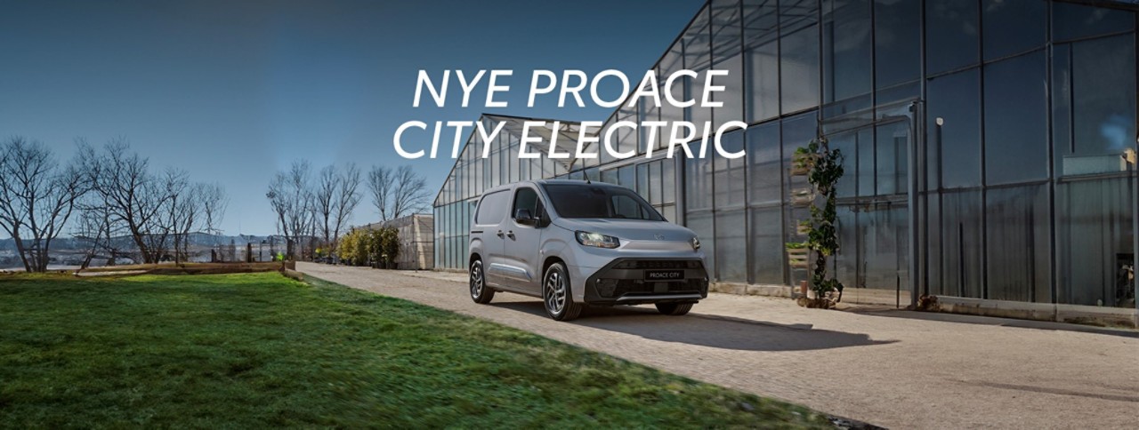 Lansering Proace City electric