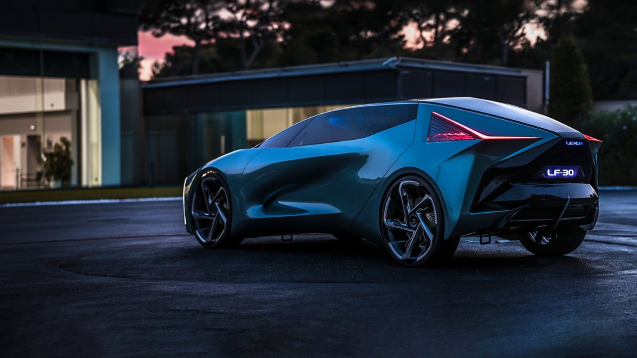 Lexus LF-30 Electrified concept vehicle side view